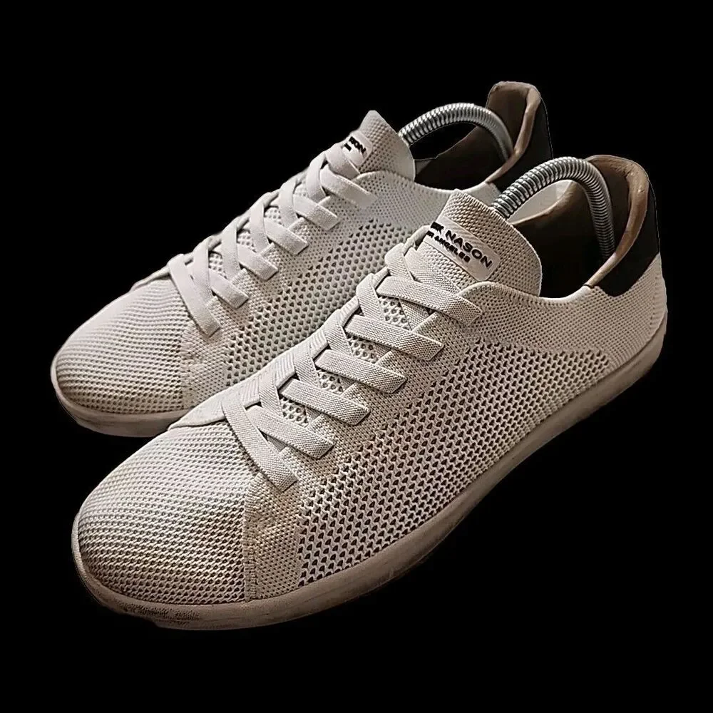 Mark Nason Los Angeles Shoes Sneakers Mens 10 Bryson White Casual Slip‎ On Low